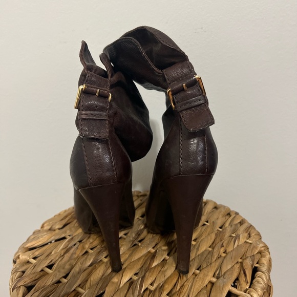 Brown Leather Boots - Picture 1 of 5
